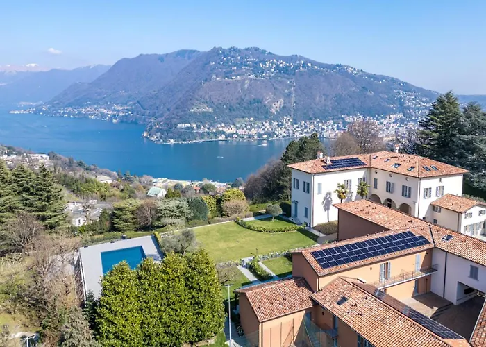 Guesthost - 3-room Apartment, Garden & Pool * Como